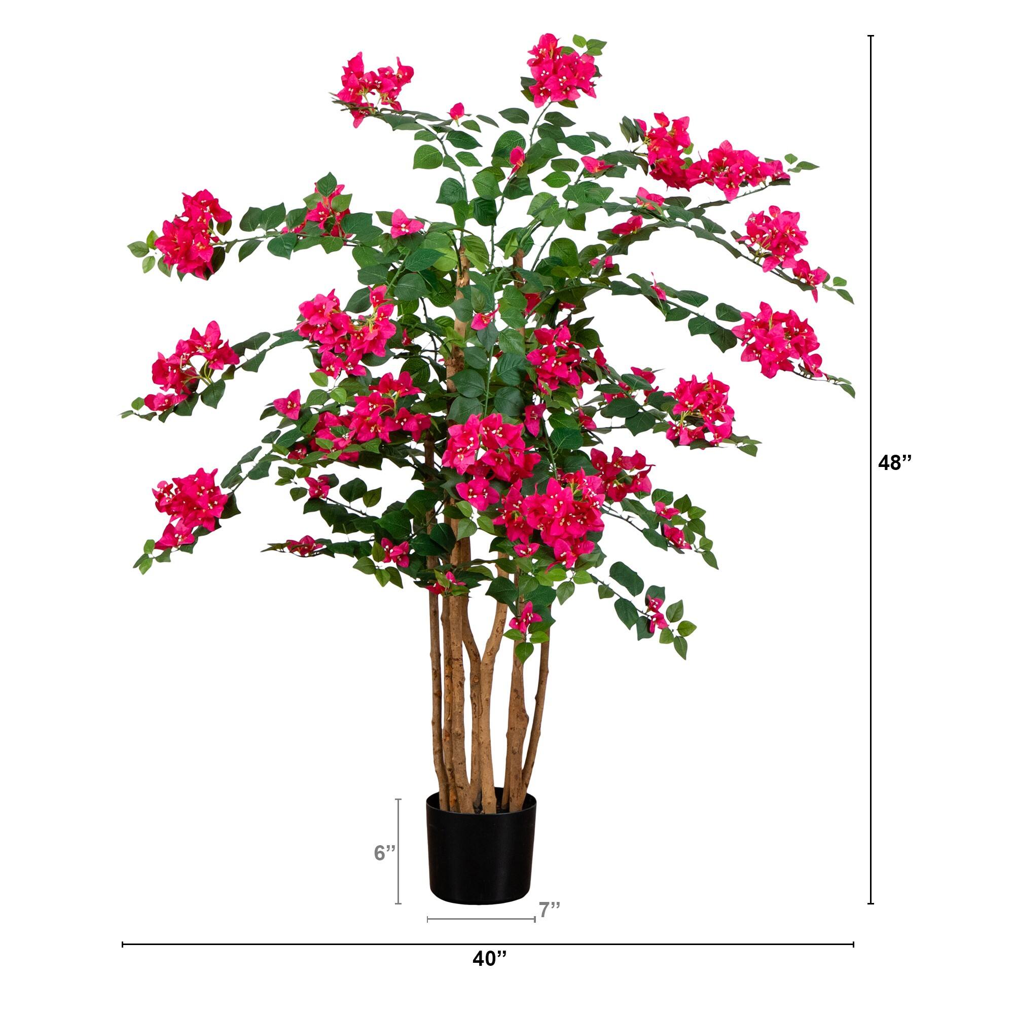 4ft. Artificial Deluxe Bougainvillea Tree